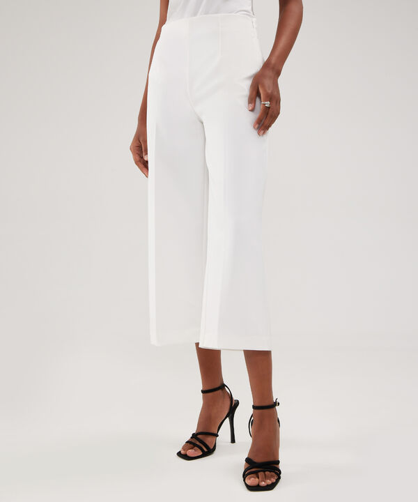 Pantalón Culotte Unicolor image number null