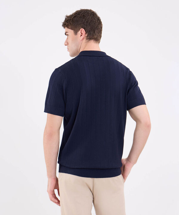 Polo Unicolor Tejida