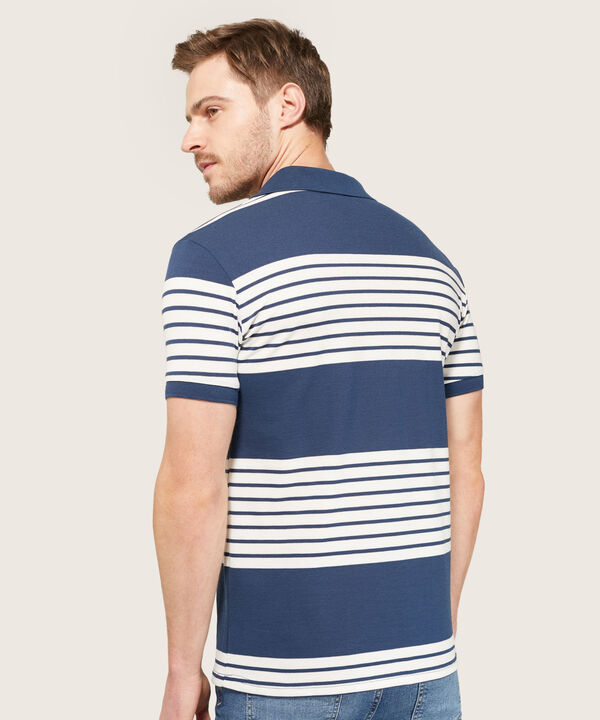 Polo Cuello Y Puños Tejidos