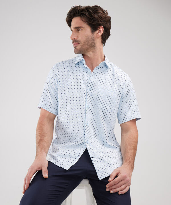 Camisa Manga Corta Estampada image number null