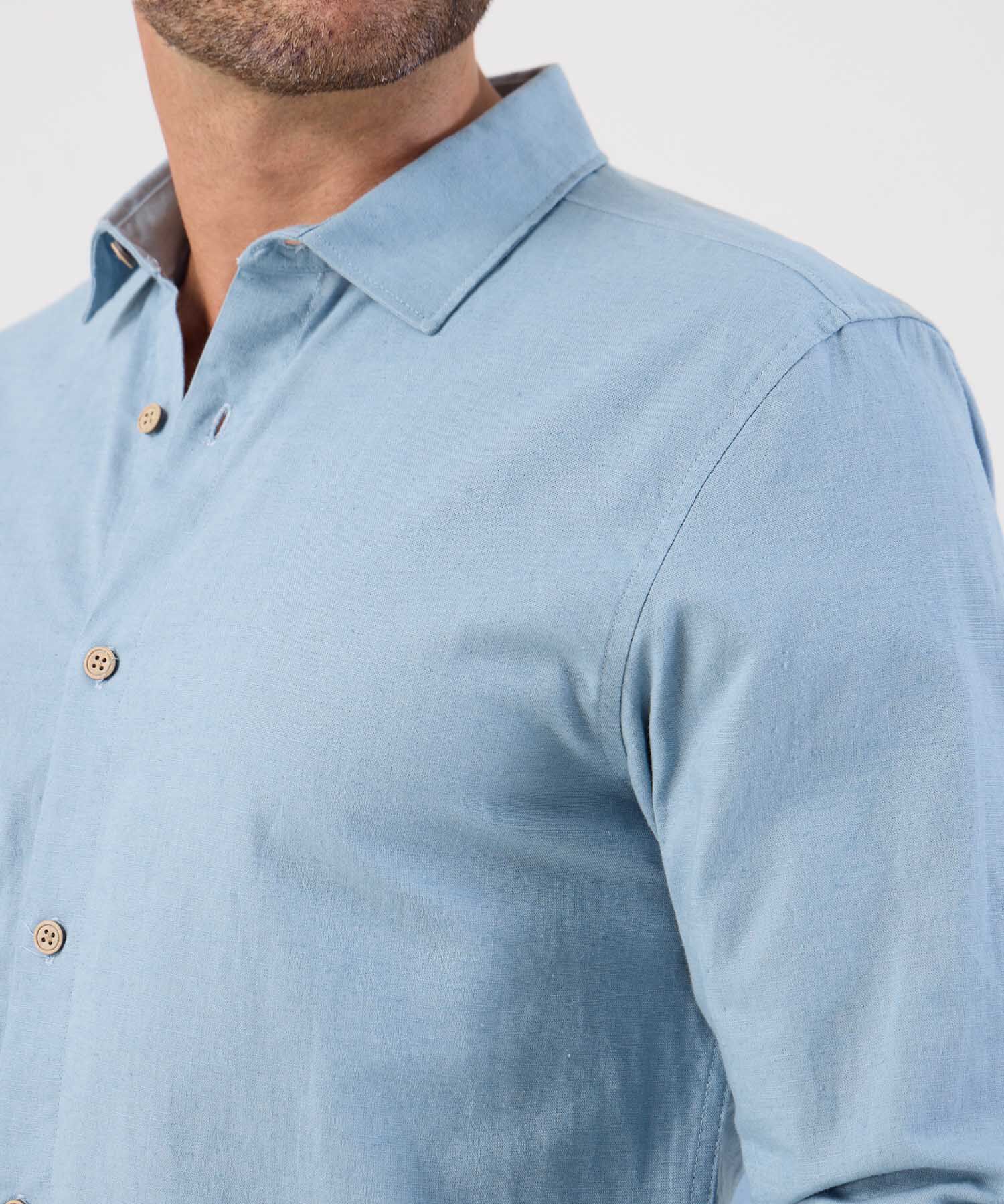 Camisa en Efecto R&uacute;stico