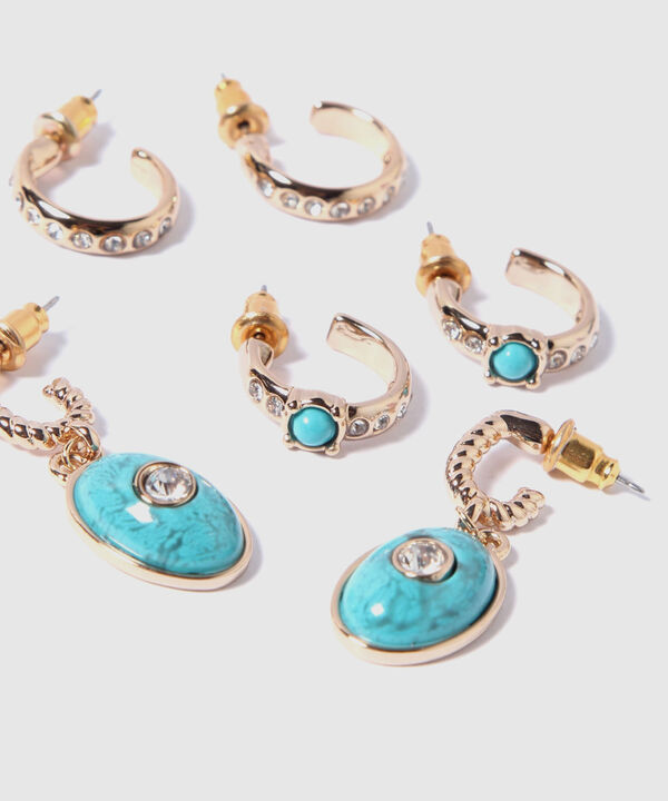 Aretes Set X3 Pares De Aretes image number null