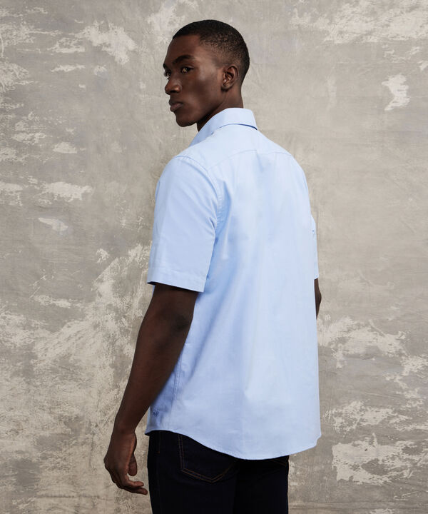 Camisa Manga Corta Oxford