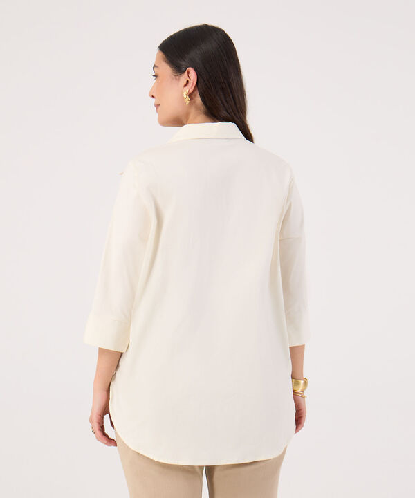 Camisa Manga Corta Para Mujer