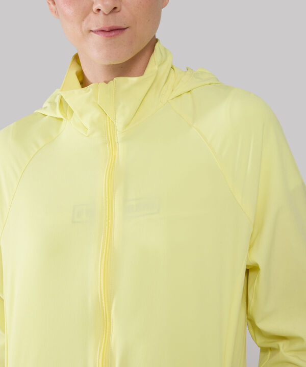 Chaqueta Deportiva Unicolor Manga Rangland, Cuello Alto Con Capota Desplegable Funcional, Bolsillos Y Elástico En Puños,  Team Player image number null