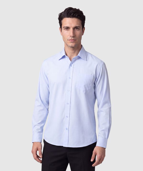 Camisa Manga Larga Formal Para Hombre image number null