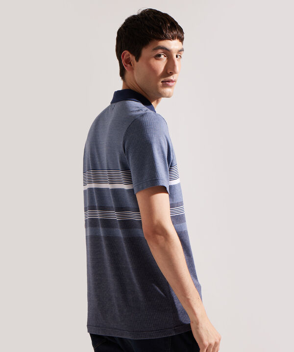 Polo Listador Cuello Tejido image number null