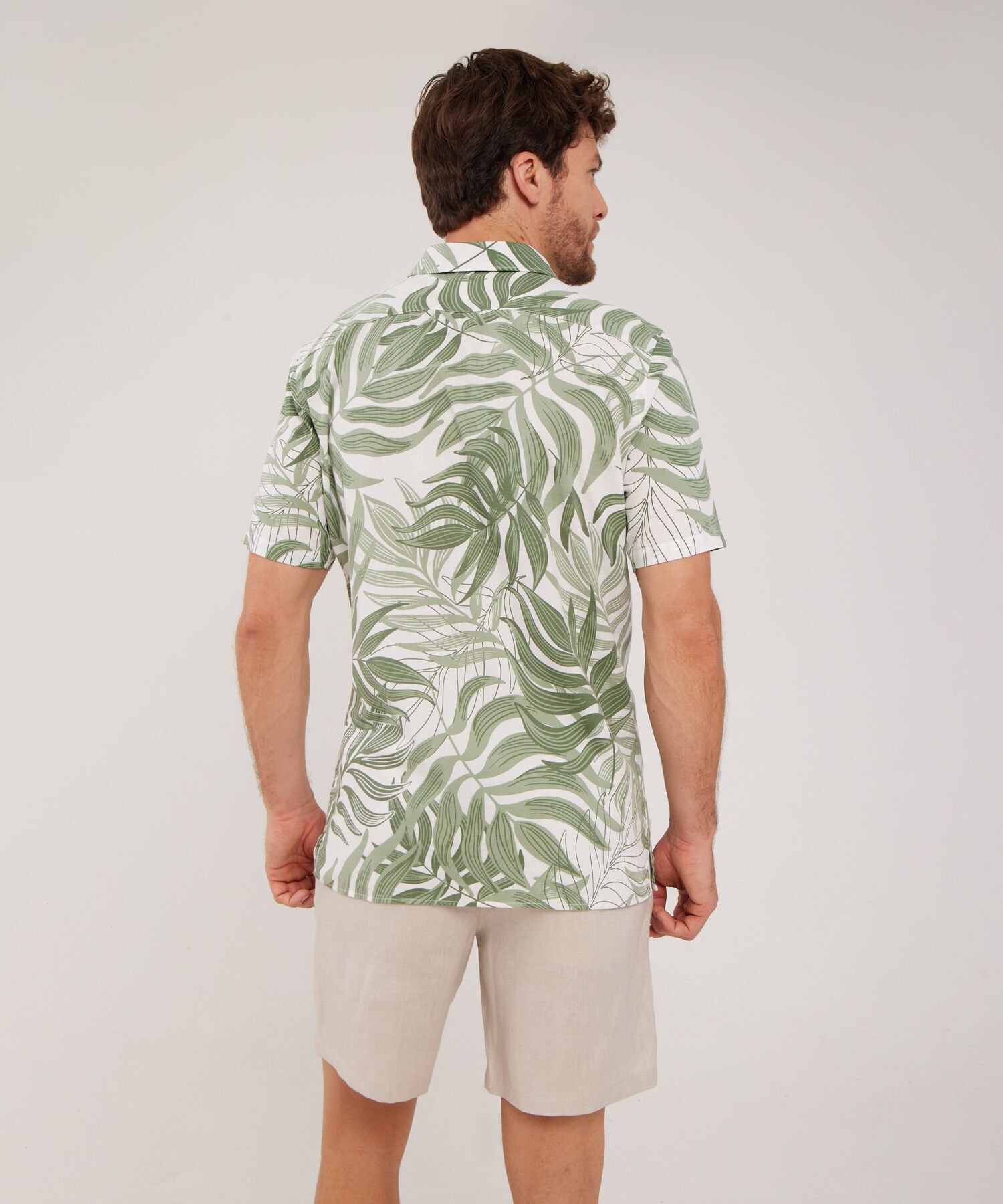 Camisa Manga Corta Estampada