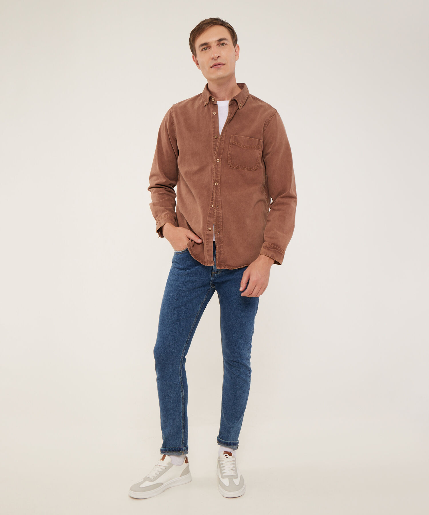Sobrecamisa Con Bolsillo