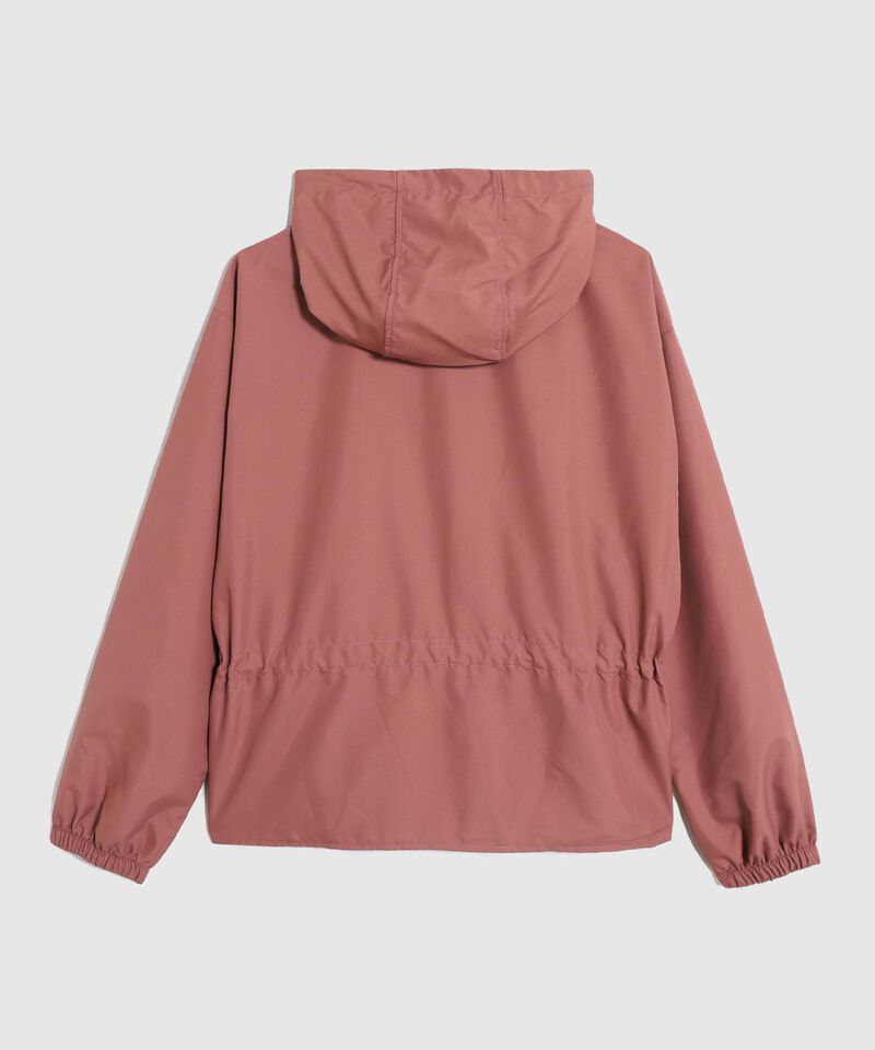 Chaqueta Rompevientos Mujer Capucha Ajustable