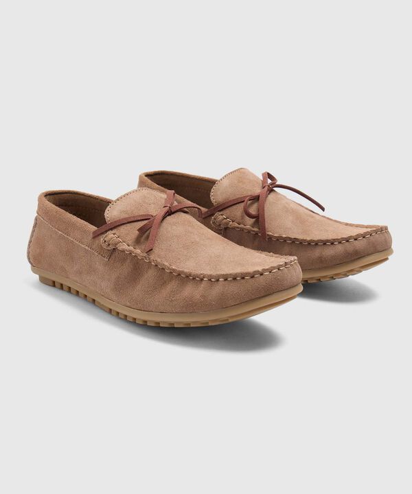 Zapato Driver Con Lazo Frontal Para Hombre