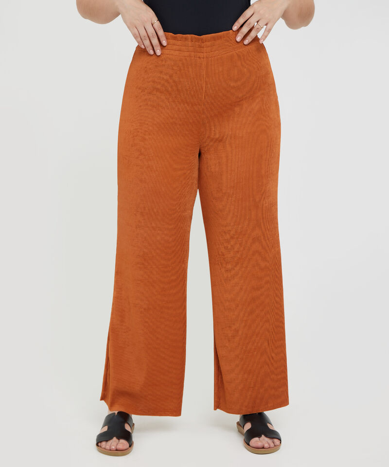 Pantalón Paper Bag Con Pretina Resortada