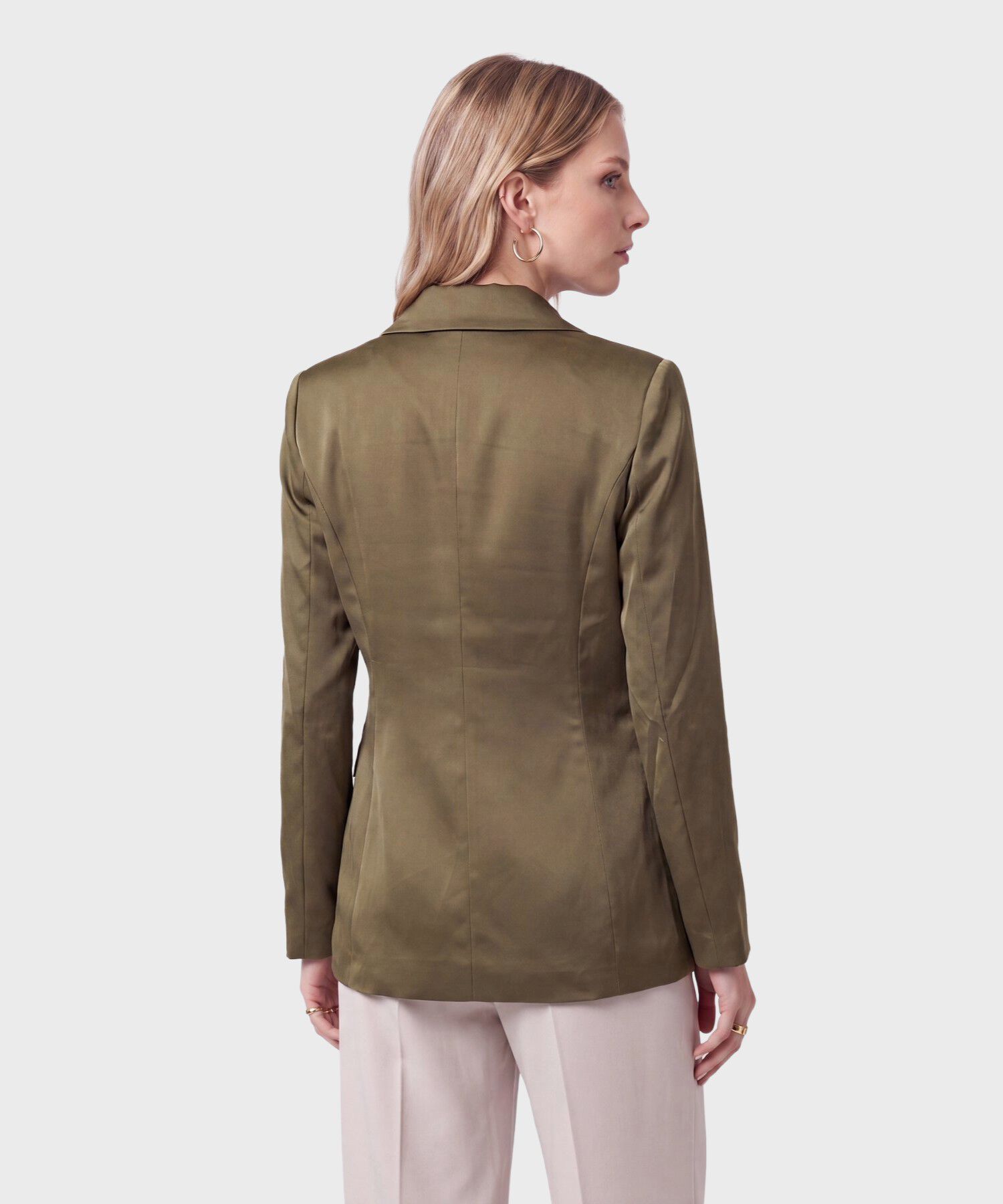 Blazer Cruzado Con Solapa Cl&aacute;sica