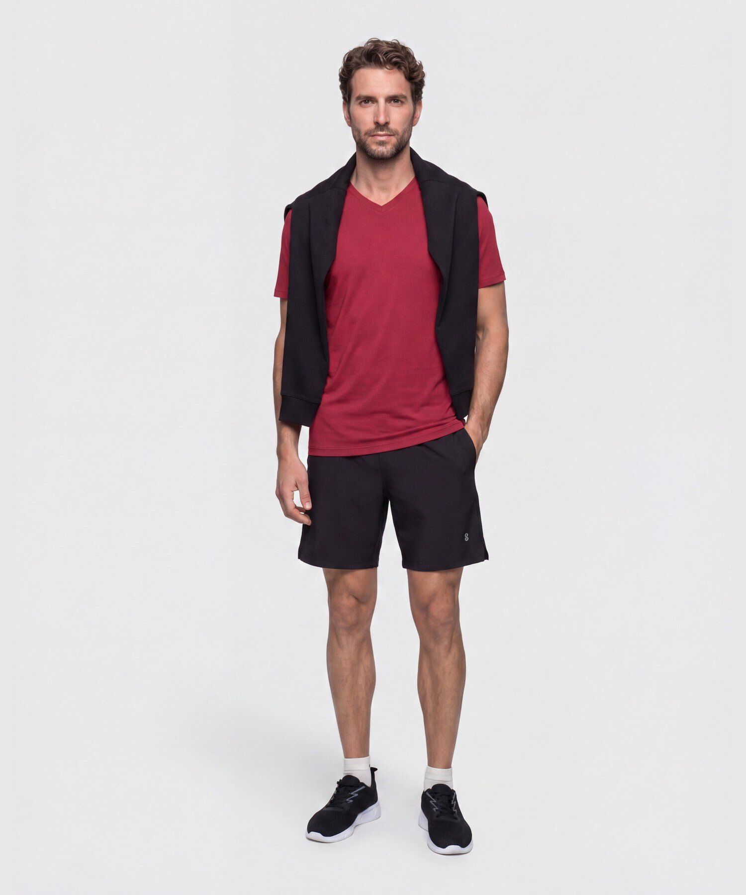 Camiseta Deportiva Unicolor 