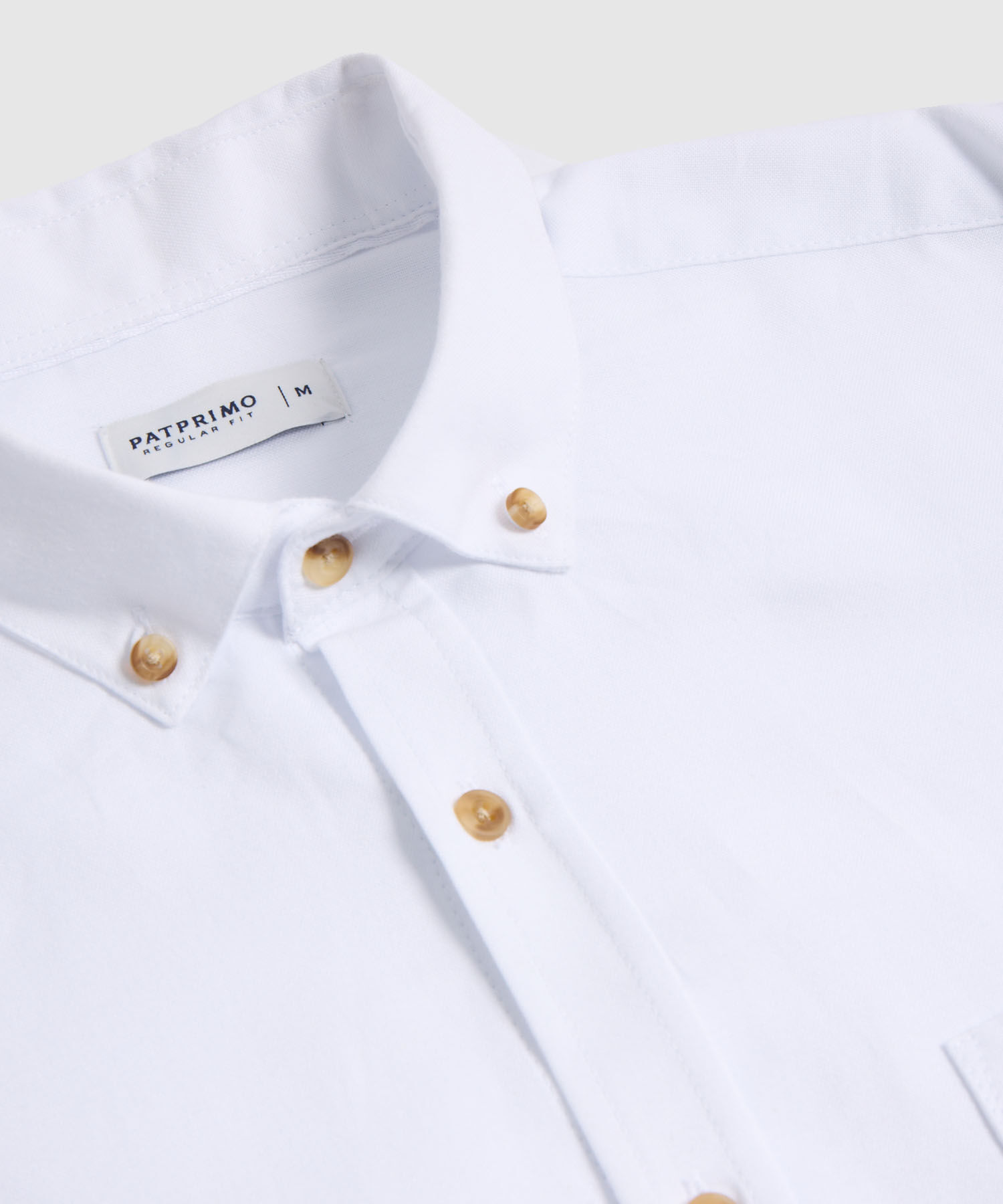 Camisa Oxford Regular Fit de Manga Larga para Hombre