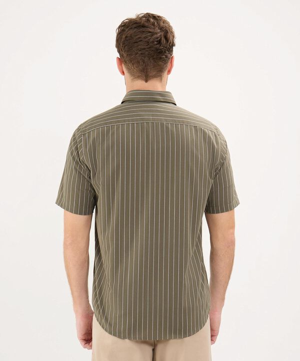 Camisa Manga Corta a Rayas