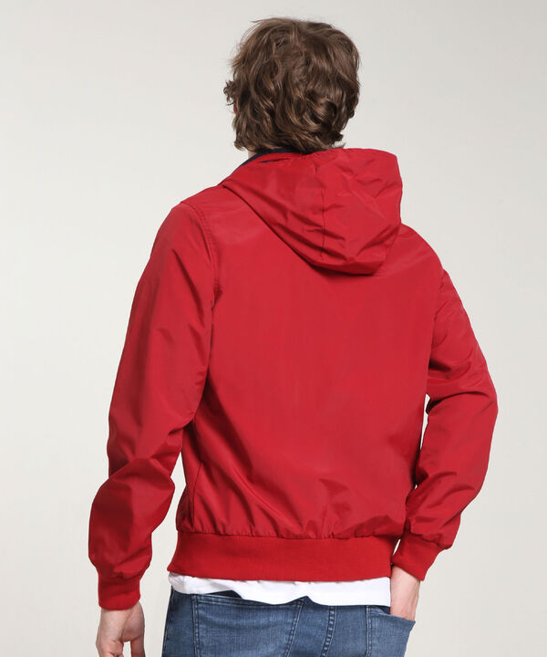 Chaqueta Casual Con Capota