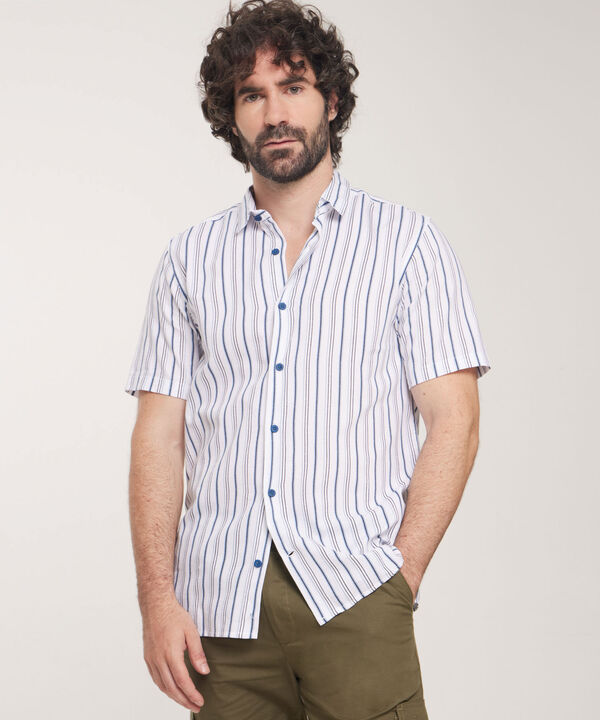 Camisa Manga Corta Estampada image number null
