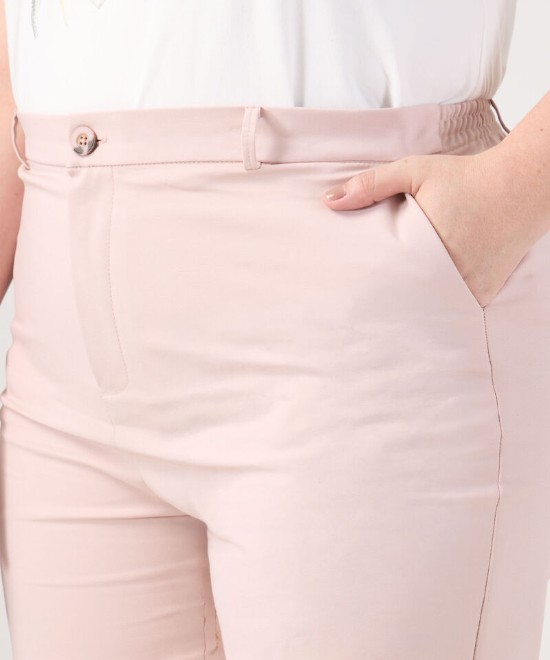 Pantal&oacute;n Recto Sastrero Para Mujer Curvy