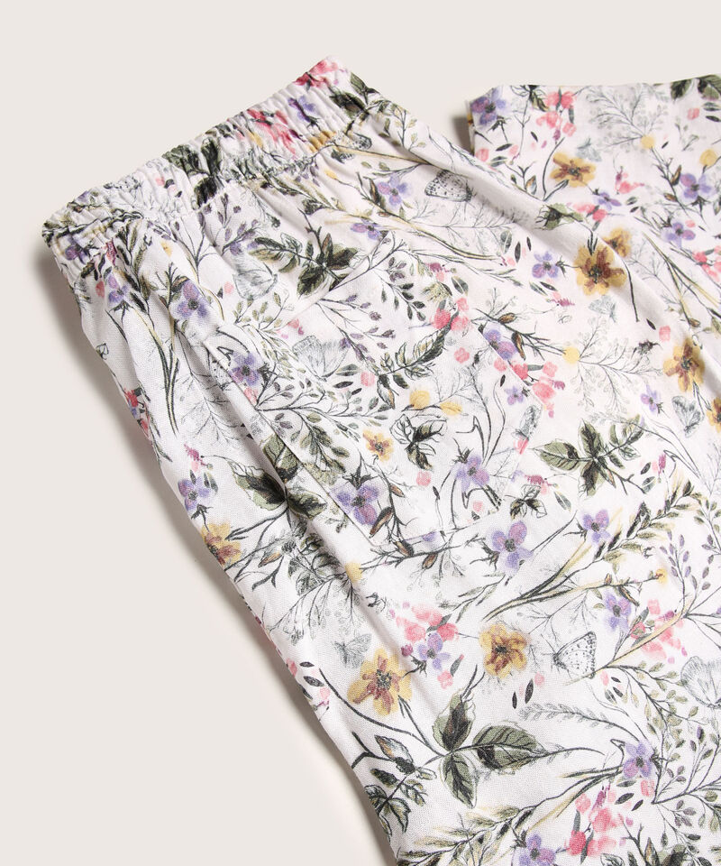 Pantalón Estampado Fluido