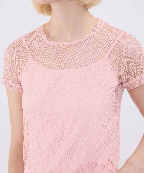 Camiseta Texturisada Para Mujer image number null