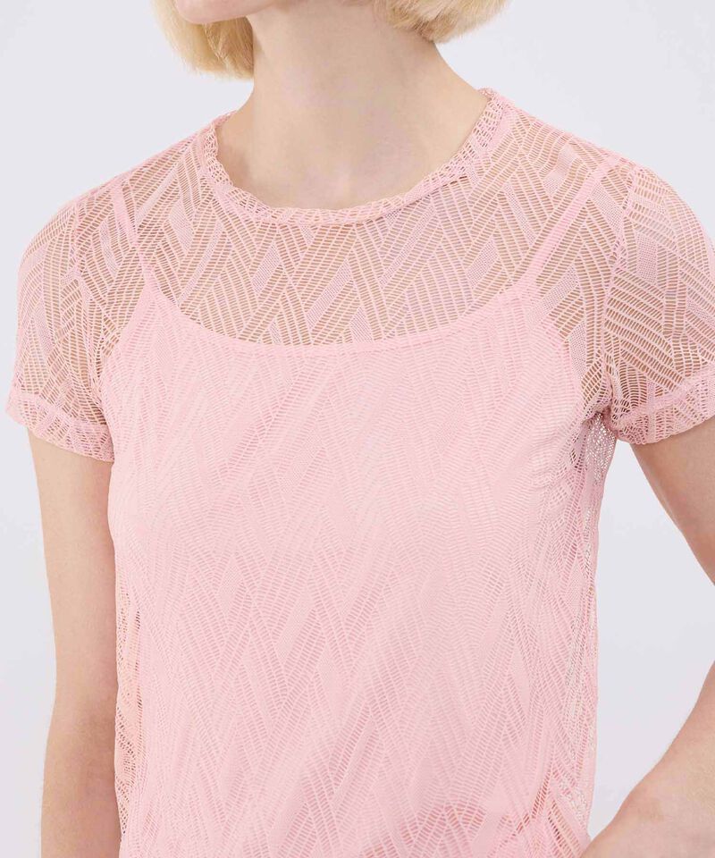 Camiseta Texturisada Para Mujer