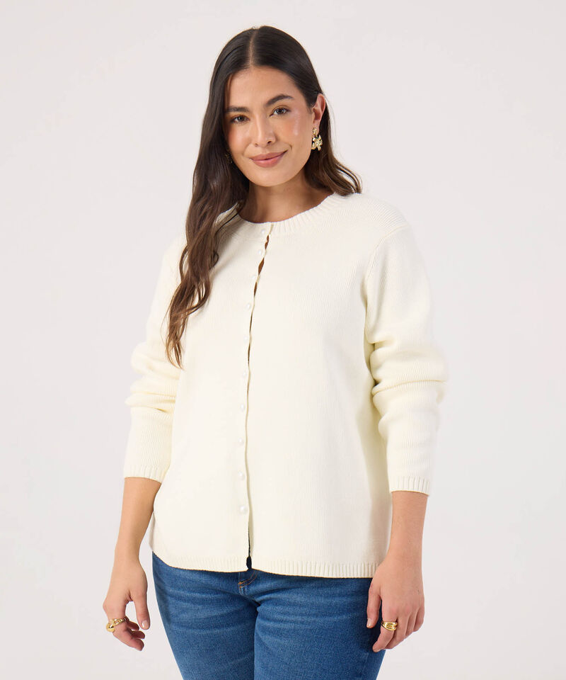 Saco Para Mujer Curvy Abierto Con Botones
