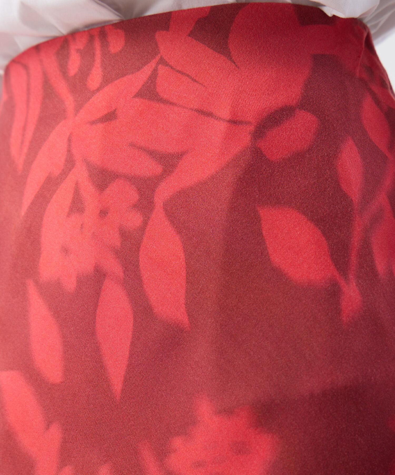 Falda Larga Estampada 