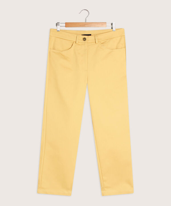 Pantalón Capri Con Bolsillos Unico