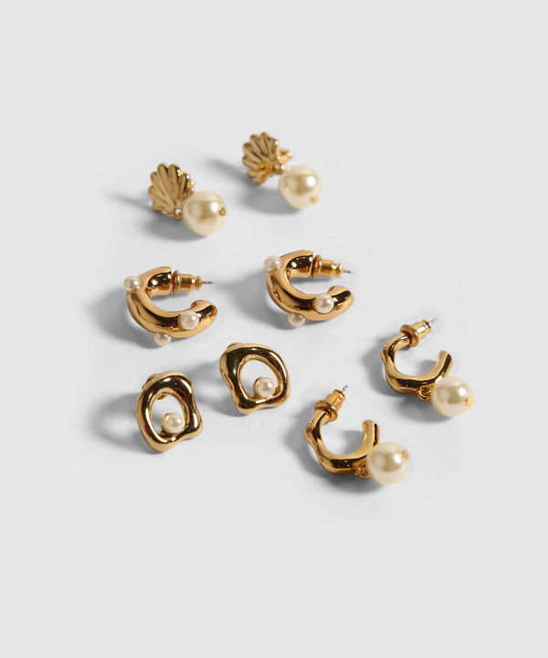 Aretes Set X 4 Pares Ref. Kf241-0780-1 image number null