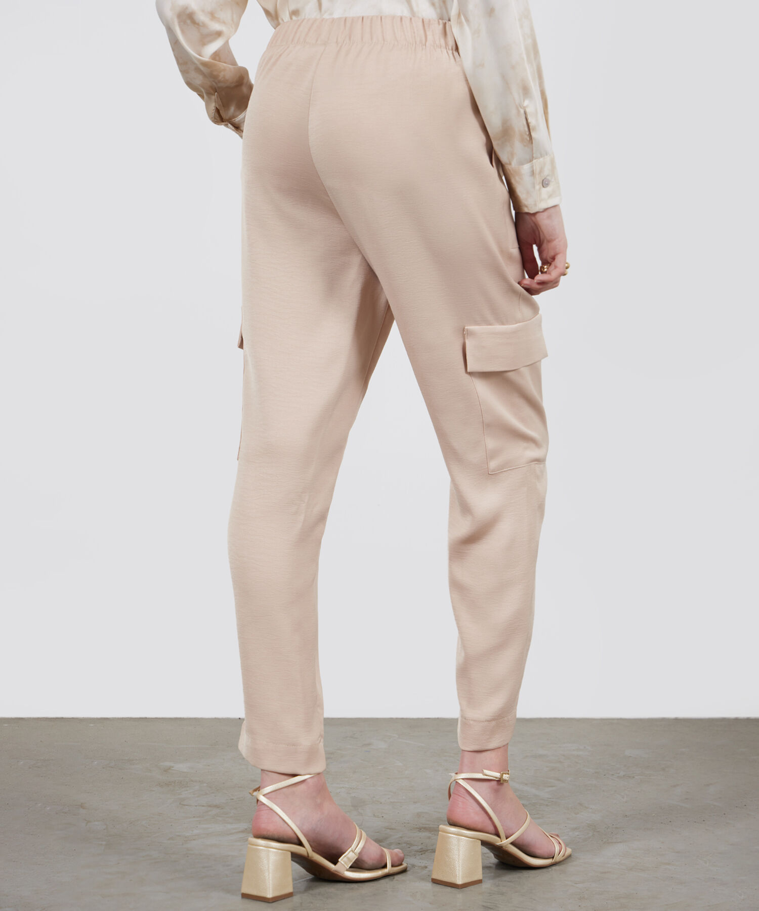 Pantalon Cargo Unicolor