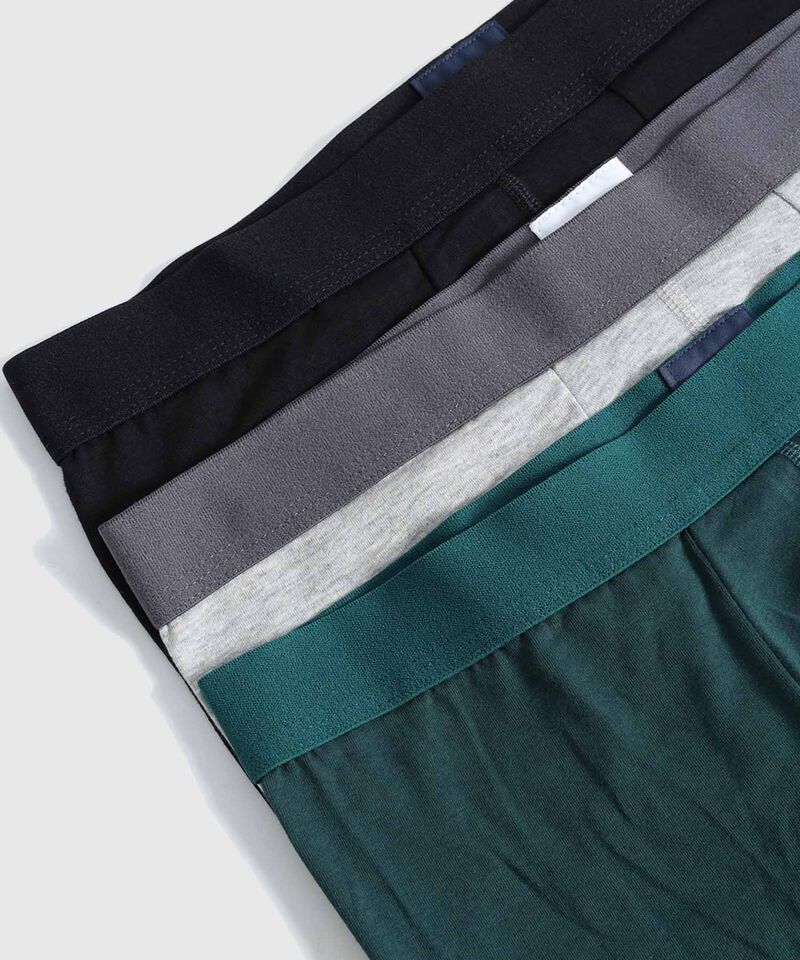 Set x3 B&oacute;xers Cl&aacute;sicos para Hombre