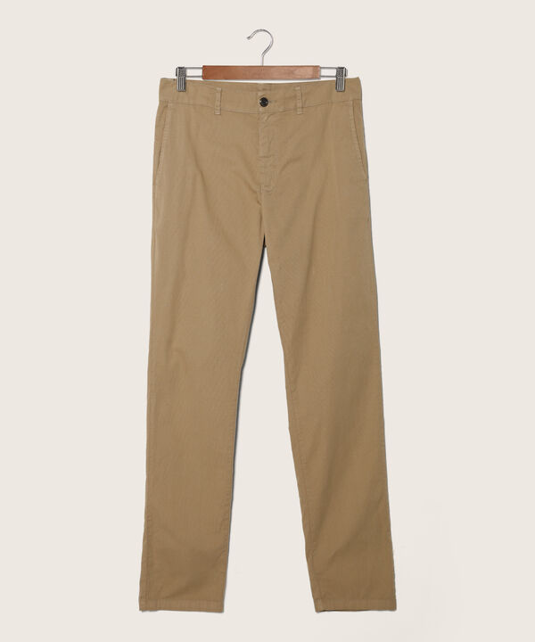 Pantalón Chino Estampado Textura