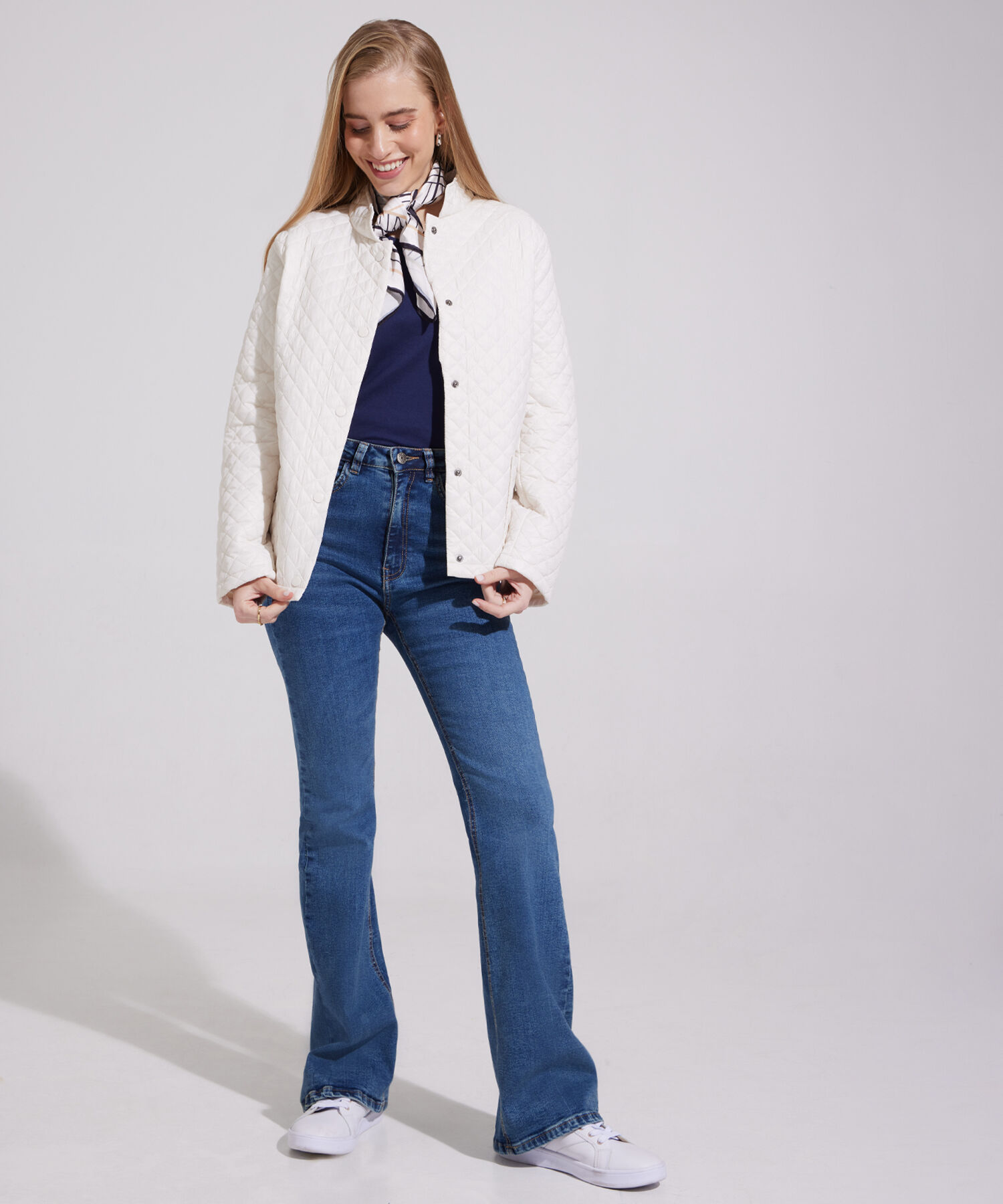 Chaqueta Acolchada Para Mujer