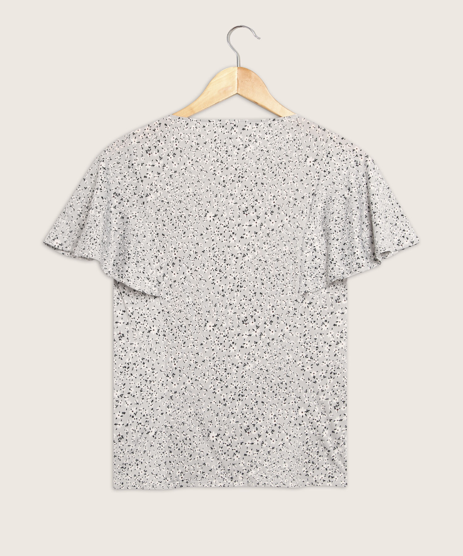 Camiseta Estampada Cuello Redondo