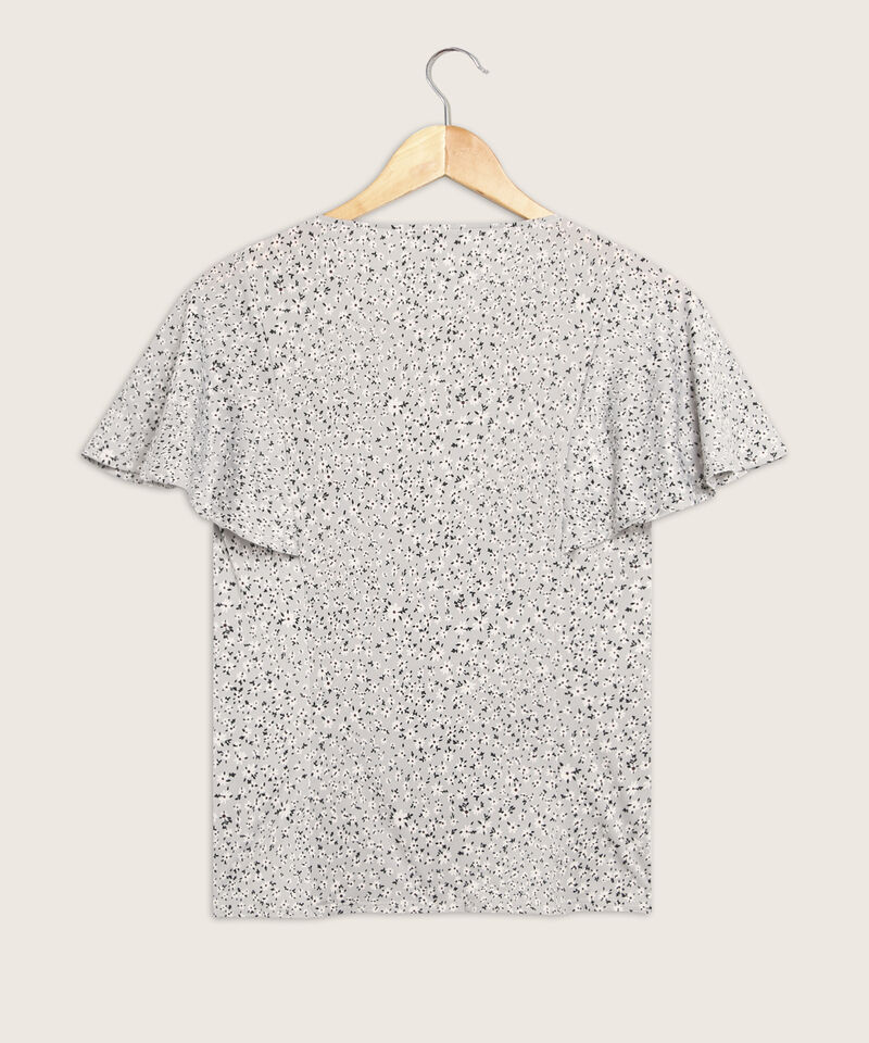 Camiseta Estampada Cuello Redondo