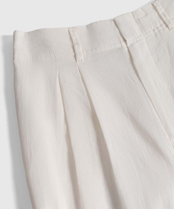 Pantal&oacute;n Cl&aacute;sico Con Pinzas Para Mujer image number null