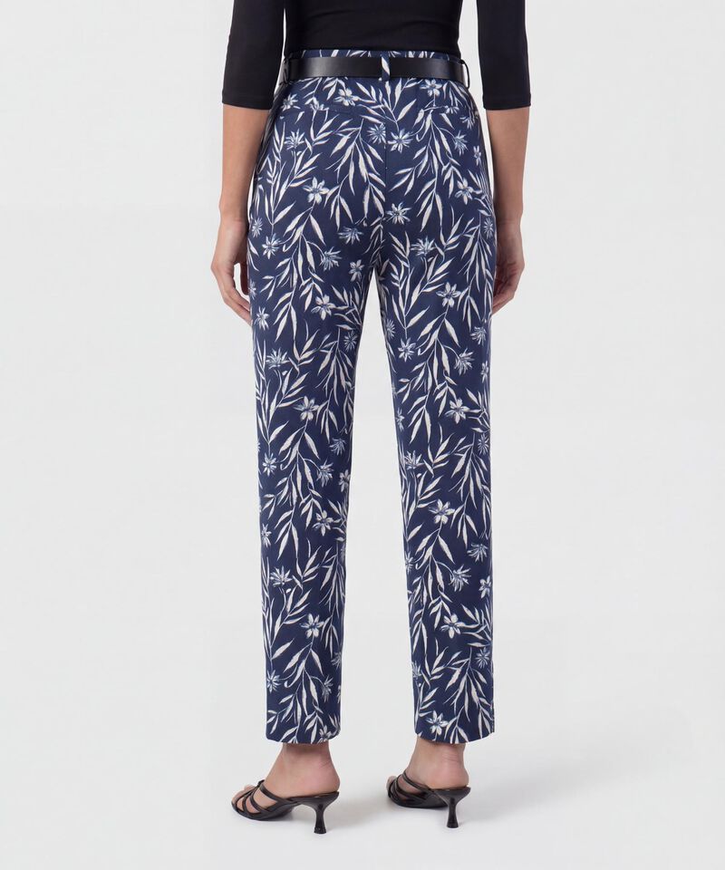 Pantal&oacute;n Recto Con Cintur&oacute;n Para Mujer