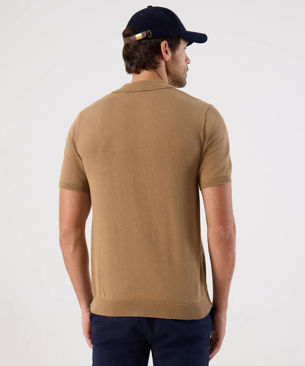 Polo De Punto Manga Corta Estilo Cl&aacute;sico Para Hombre