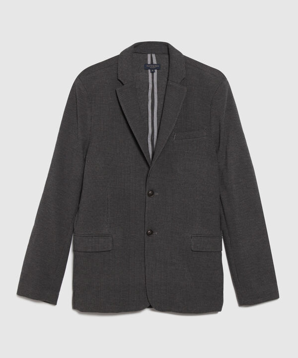 Blazer En Punto Preteñido