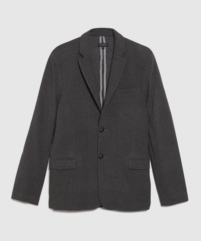 Blazer En Punto Preteñido