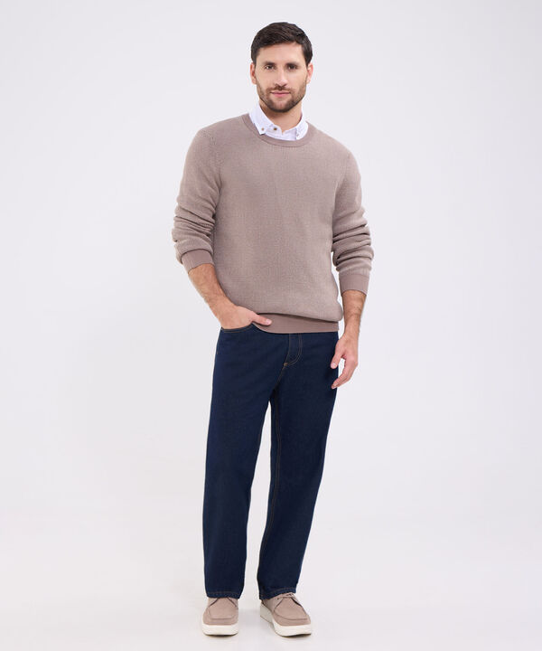 Saco Cuello Redondo Para Hombre image number null