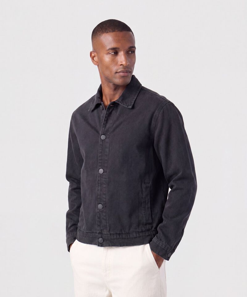 Chaqueta Unicolor Para Hombre