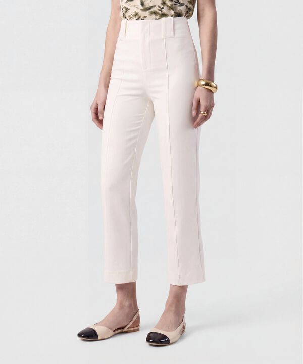 Leggings Con Costura Frontal Y Pasadores Mujer