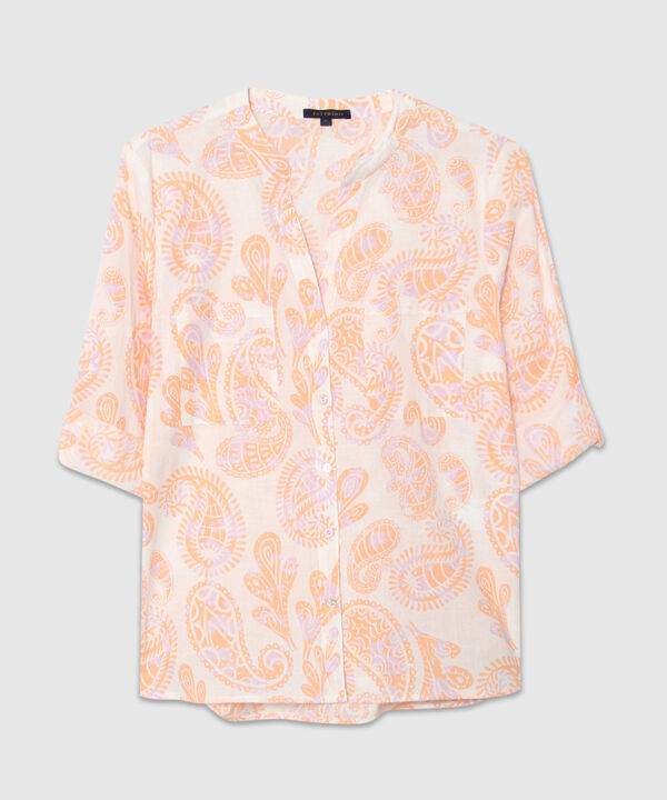 Blusa Manga Larga  Estampada