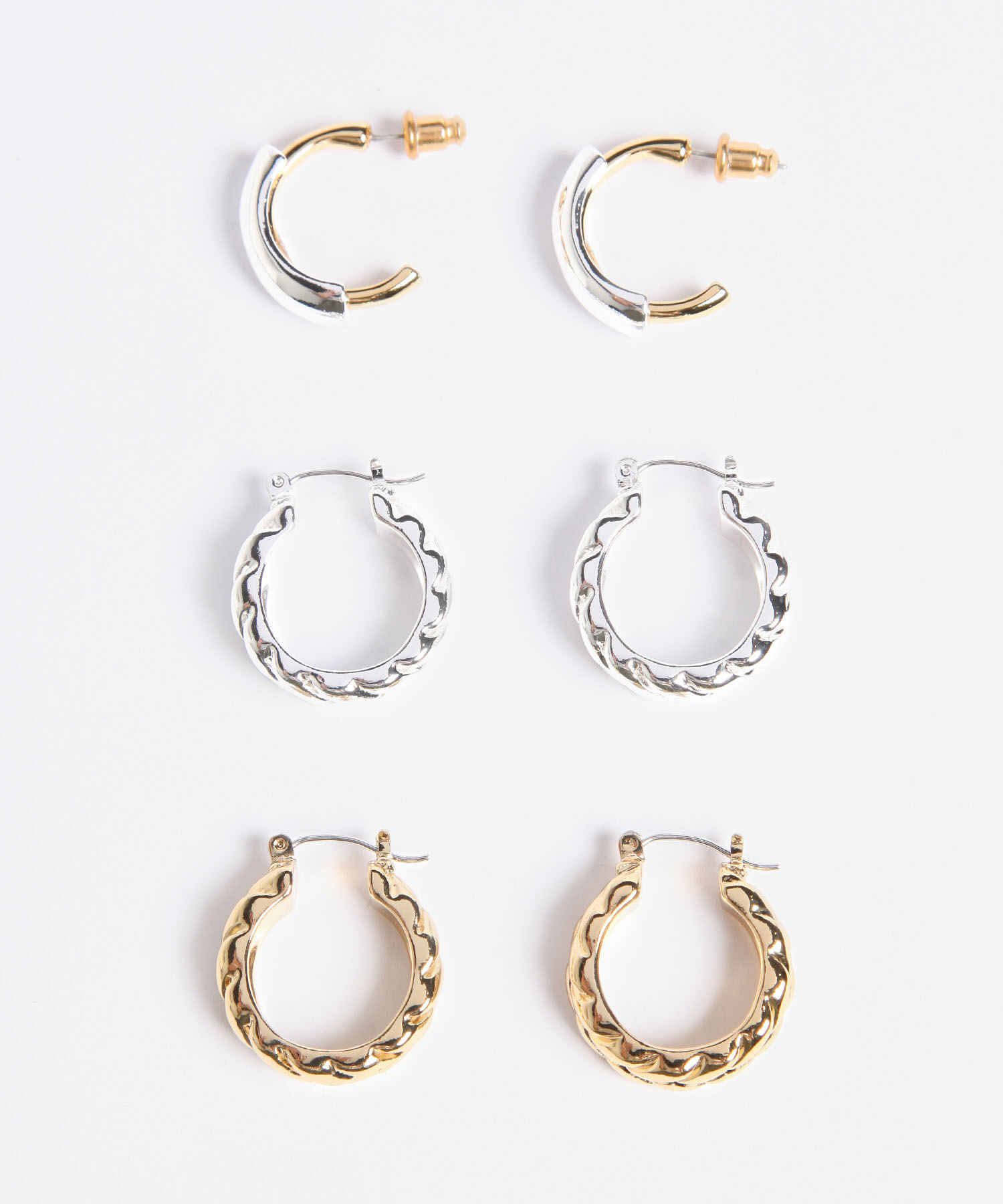Aretes Set X 3 Pares De Aretes Ref. Kf233-0020-1