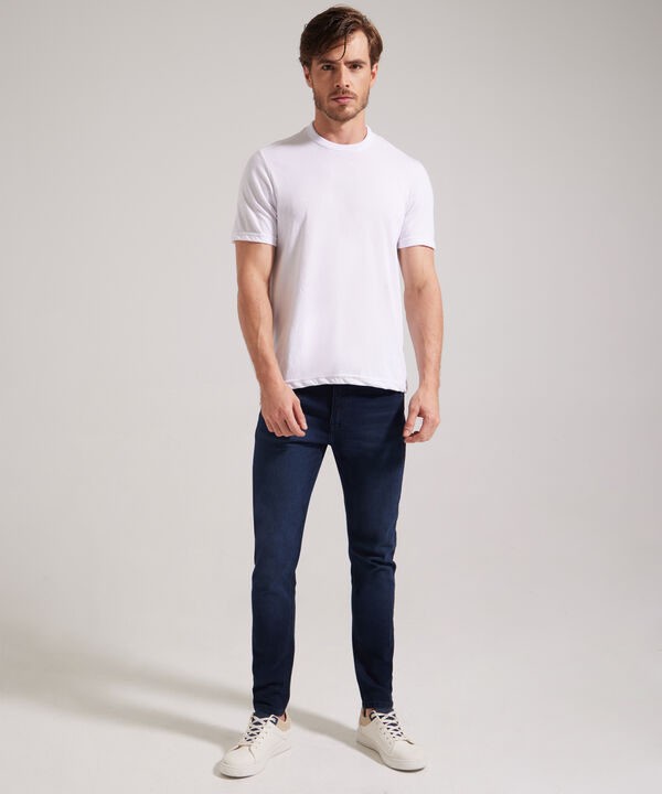 Jean Skinny Tono Oscuro image number null