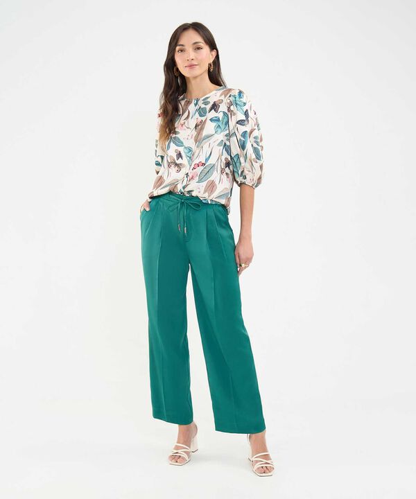 Blusa Estampada Manga ¾  image number null