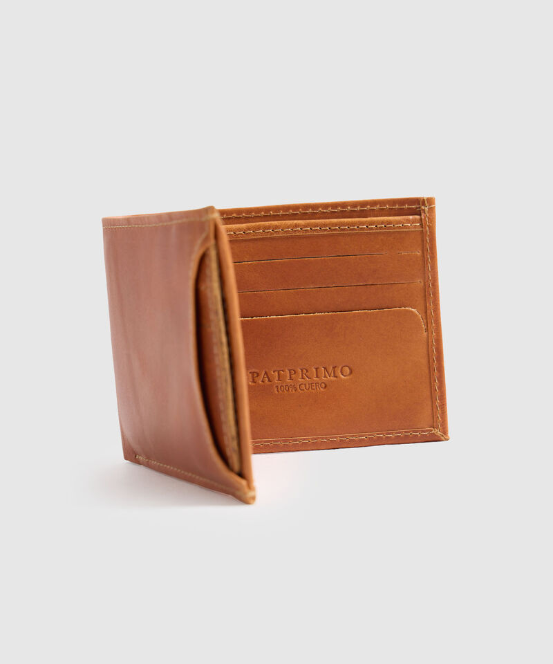 Billetera en Cuero con M&uacute;ltiples Ranuras Hombre