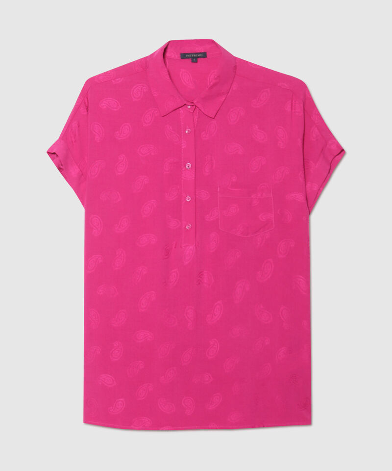 Camisa Manga Corta Texturizada